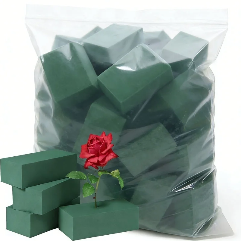 

Прямоугольные блоки флористической пены для живых и искусственных цветов, влажные флористические блоки для декора дома, свадеб, вечеринок и праздников