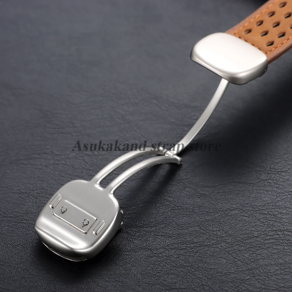 Stainless Steel Magnetic Strap Folding Clasp 20mm for Samsung for Huawei Metal Smart Bracelet Black Starlight Button Accessories