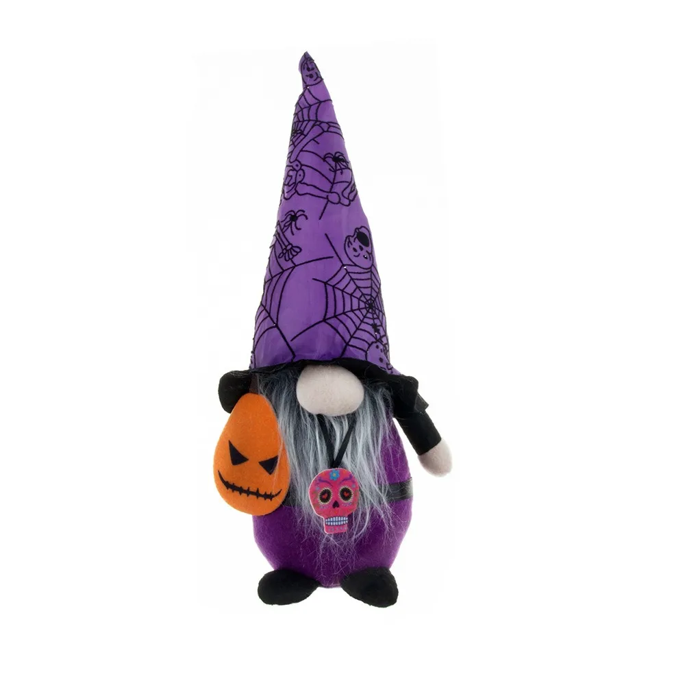 

Funny Cute Halloween Gnomes Doll Cartoon Portable Faceless Doll Exquisite Handmade Dwarf Plush Doll Party Props