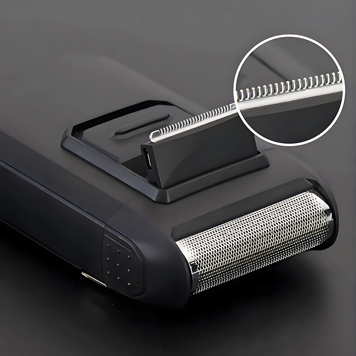 Beard Shaver Electric Sideburns Trimmer For Man With Nail Clipper Cutter Rechargeable Lithium Battery