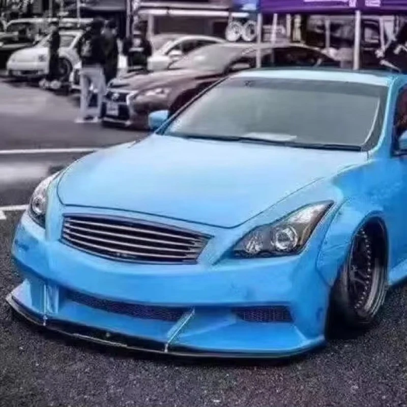 Front Bumper for G37 Coupe Carbon Fiber Front Bumper with One-piece Front Lip