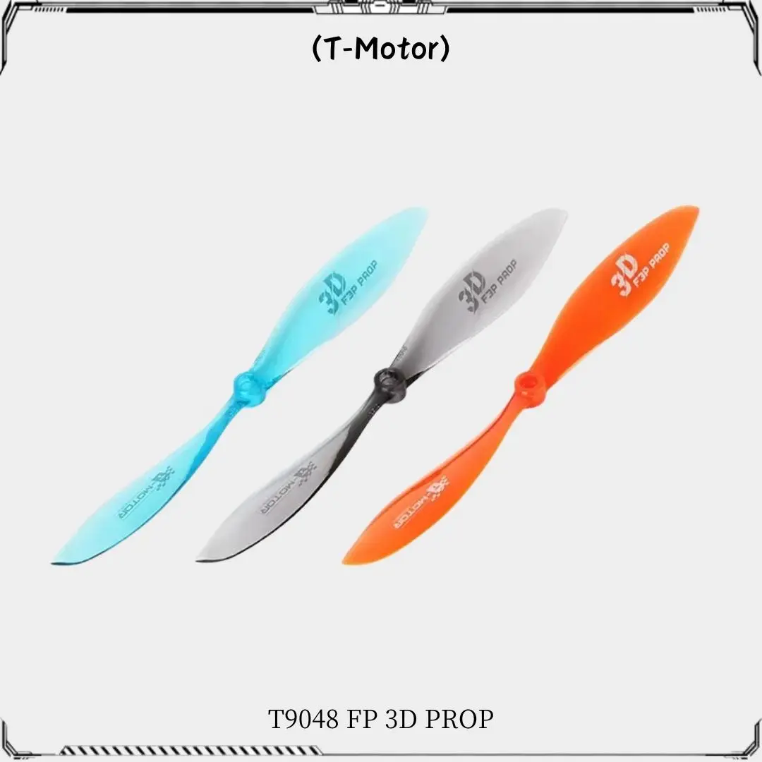 4PCS T-Motor F3P 3D T9048 Plastic  Propellers Prop Blades For RC Fixed-wing Airplane Drone Motor