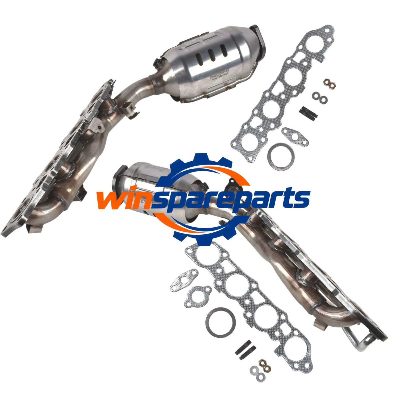 For 2010-2023 Lexus GX460 4.6L Pair LR Manifold Catalytic Converter 17150-38130