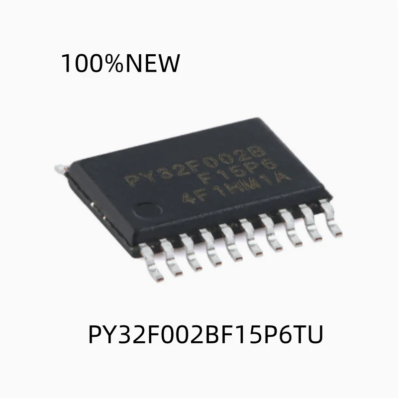(50Pcs) 100% New Py32F002Bf15P6Tu Py32F002B Tssop-20 Arm Cortex-M0 32-Bit Microcontroller-Mcu Chip