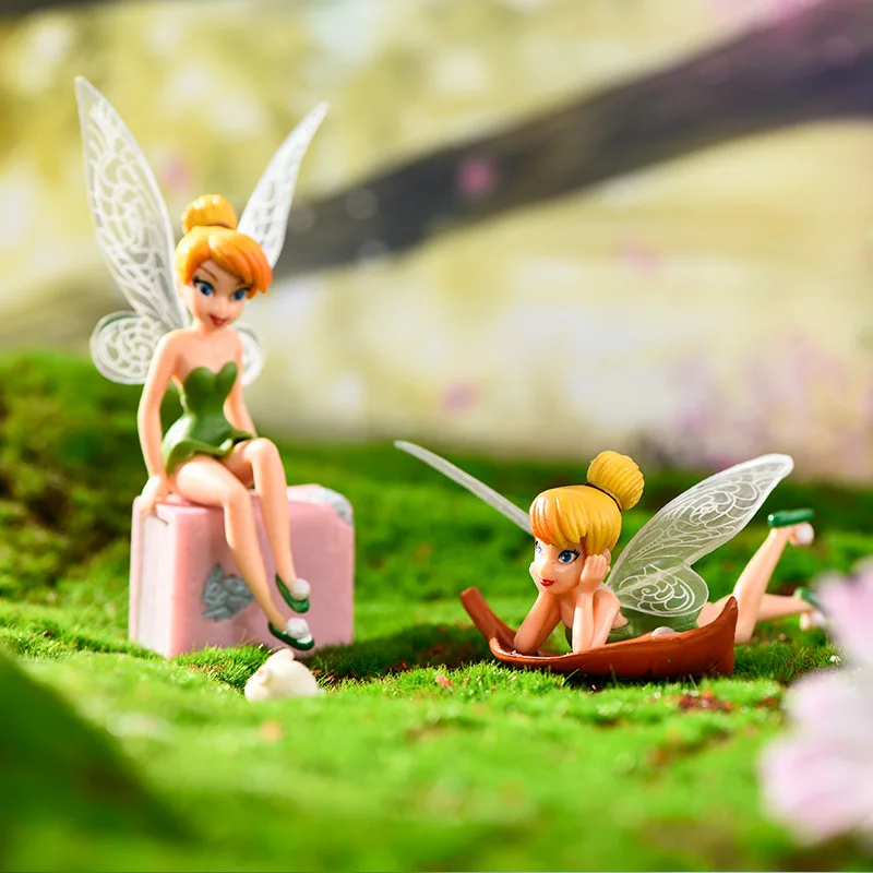 Flower Fairy Flying Wing Family Miniature Artificial Garden Decoration Home Decoration Crafts Succulents Decoration Figurines
