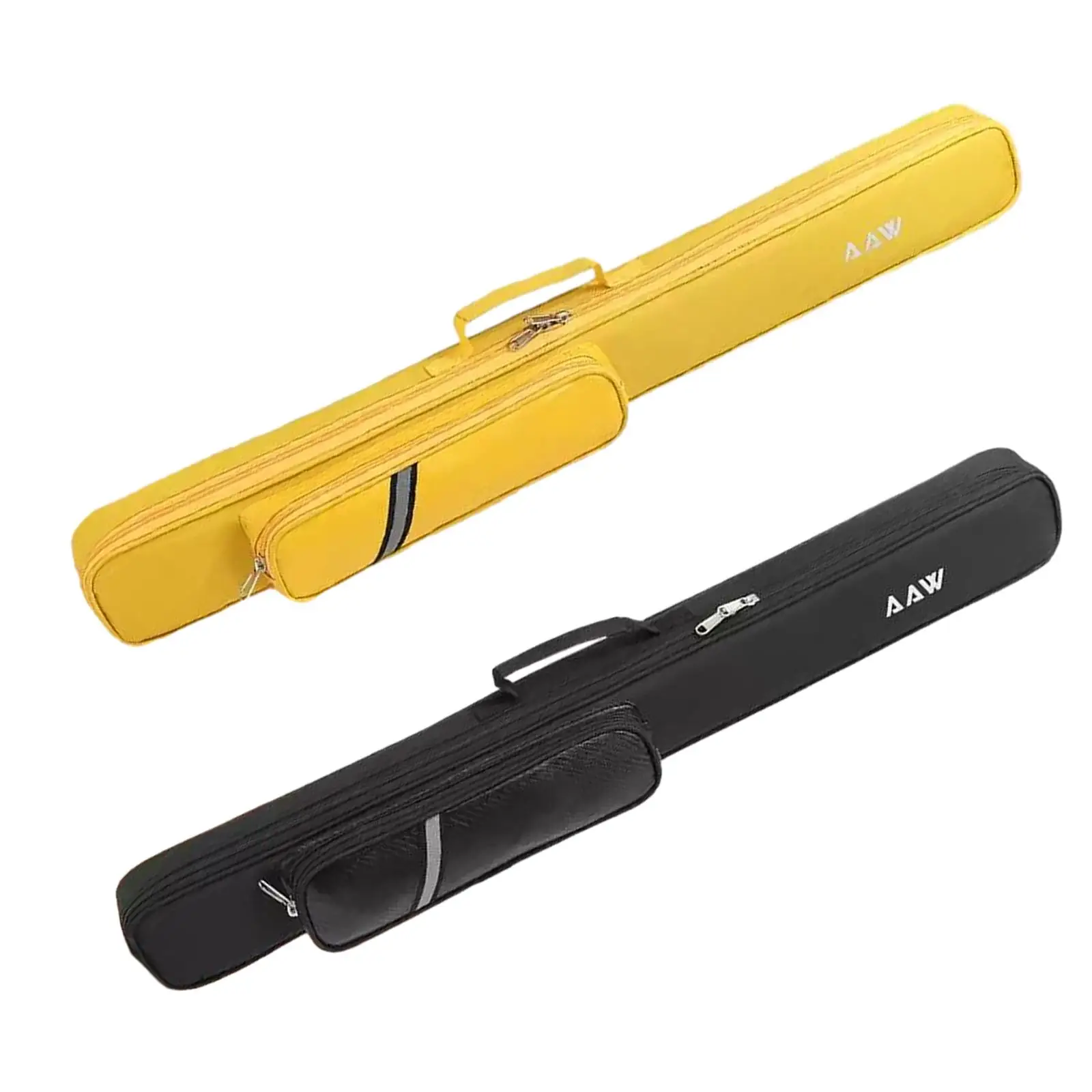 Billiards Pool Cue Case Billiard Stick Bag Accessory Billiard Stick Storage Bag with Zipper for Snooker Travel Outdoor Sports