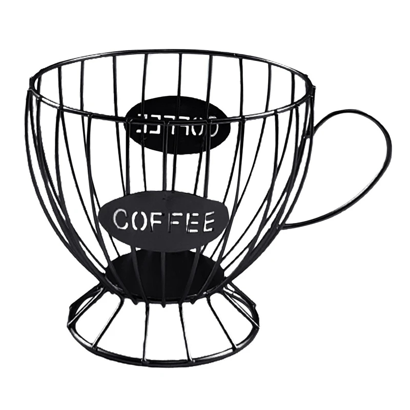 

2X Coffee Capsule Storage Basket Coffee Cup Basket Coffee Pod Organizer Holder Coffee Pod Holder Coffee Accessories