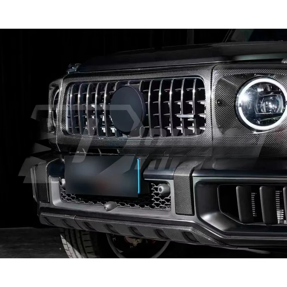 

W465 G63 Dry Carbon Fiber Front Bumper Grille Frame for G Class