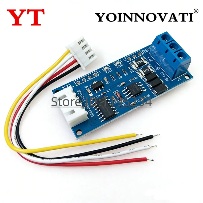 TTL to RS485 Power Supply Converter Board 3.3V 5V Hardware Auto Control Module For Arduino AVR Wide Voltage Singal Indicator