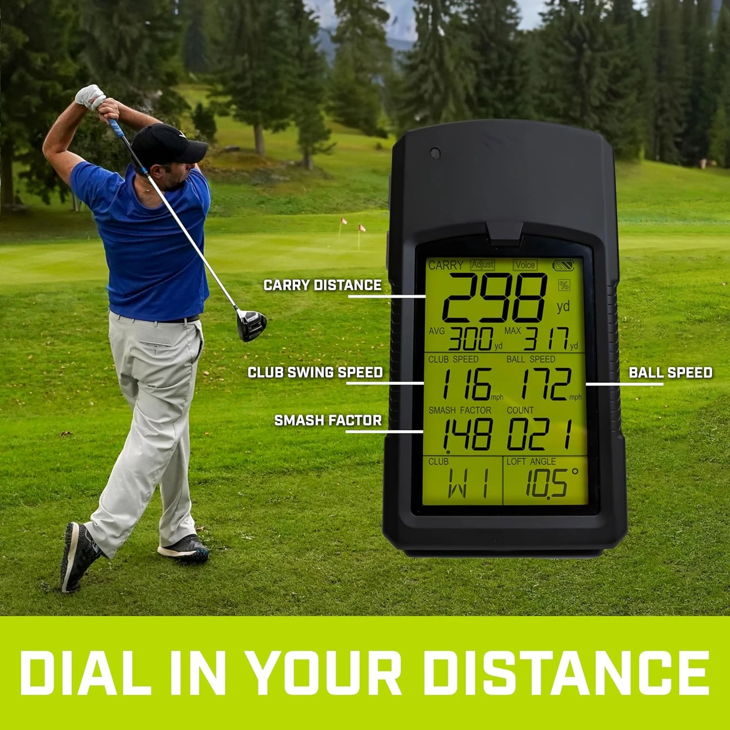 Golf Swami Launch Master Golf Launch Simulator – Golf-Trainingshilfe