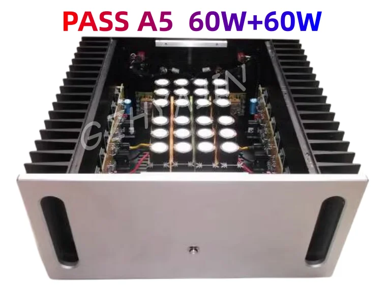 

Latest 60W*2 heavy-duty flagship single ended pure Class A power amplifier PASS A5 fever grade pure rear Class A HIFI power AMP