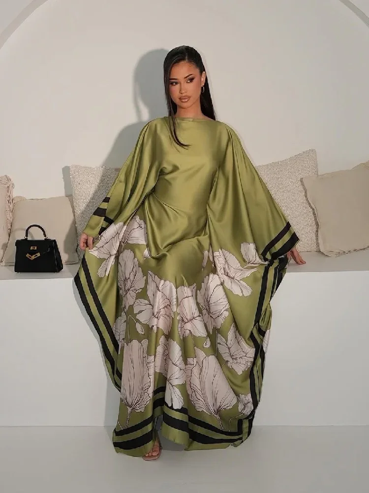 Di lusso Kebaya Musulmano Abaya Damen Dubai Lusso Caftano Abiti Africani per Le Donne Turchia Islam Caftano Marocain Robe Femme Musulman