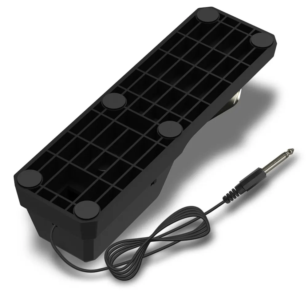

Sustain Pedal for Piano Durable Metal Damper Electronic Nonslip Foot Pedal Lightweight Practical Gift Keyboard Instrument