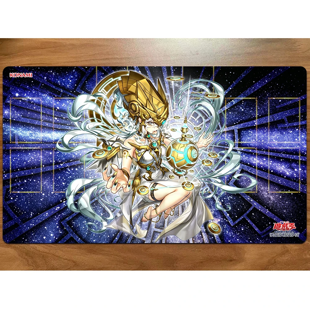 Yu-Gi-Oh Playmat Phara, the Goddess of the Beginning Card Mat YGO KMC TCG YuGiOh M-82