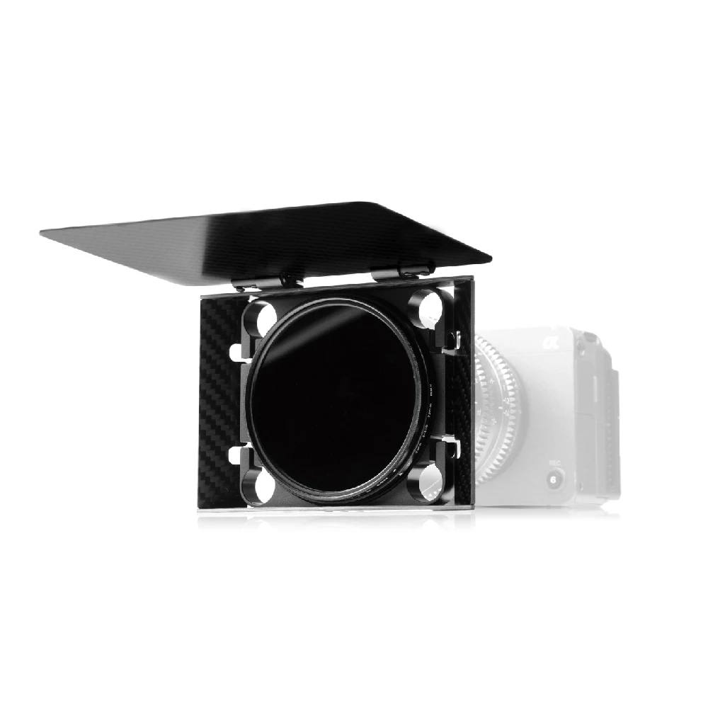 PDMOVIE Mini Matte Box – Ultra-Lightweight with Mounts for Follow
