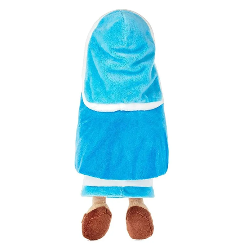 Gesù vergine Maria peluche il mio amico gesù bambola di pezza cristo religioso salvatore con sorriso peluche figura regalo di compleanno per bambini