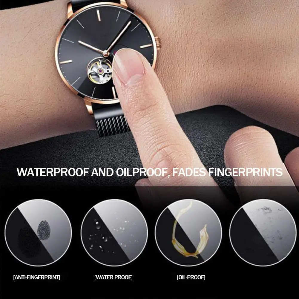 1.43inch TPU Circular Watch Glass Tempered Film Suitable For Blackview X20 Super Definition Watch Protective Film Easy Inst T5N4
