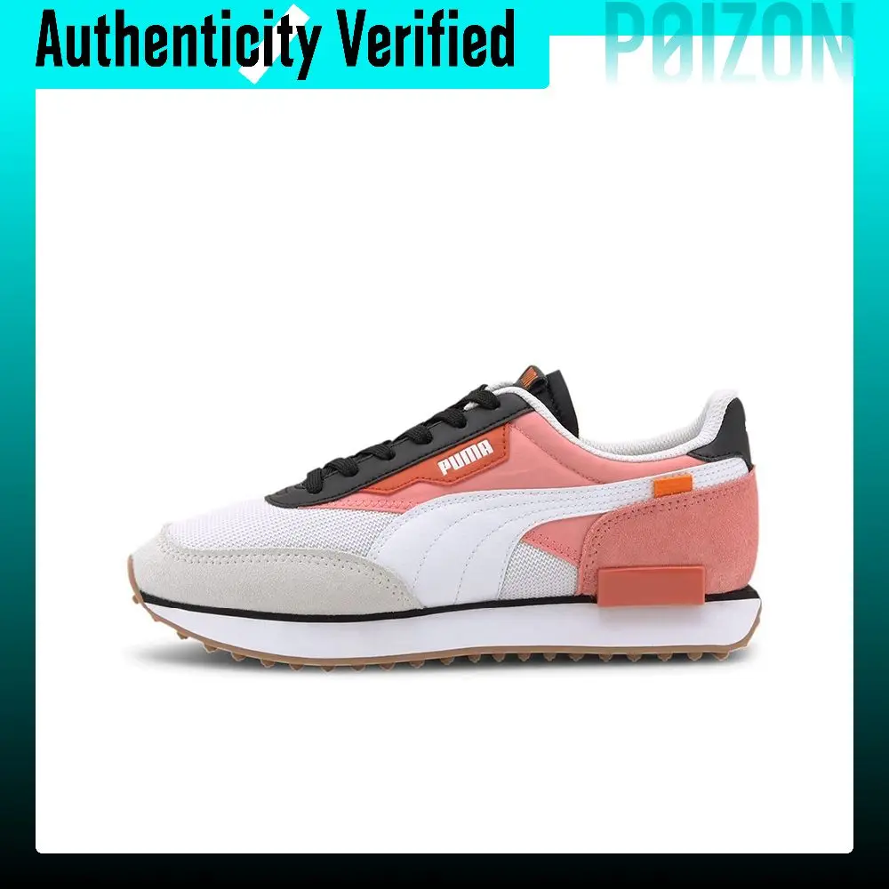 PUMA Future Rider Casual Shoes Women's Low-top White/Gray/Pink/Black/Orange 373386-03
