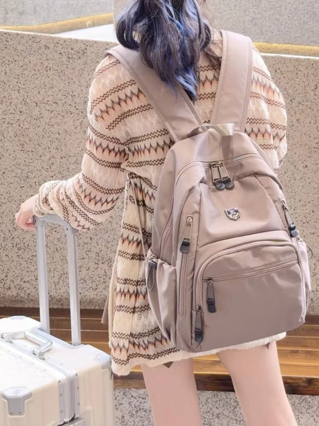 2026-new-oxford-cloth-double-shoulder-bag-casual-travel-commuter-backpack-large-capacity-women's-fashion-backpack-computer-bag