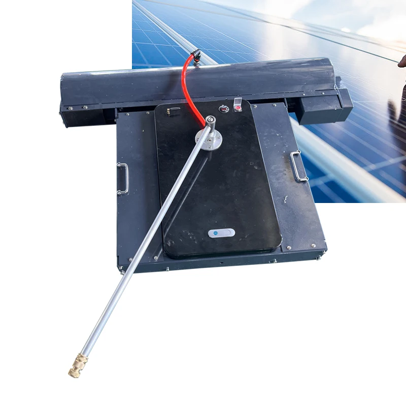 Solar Panel Cleaning Machine Photovoltaic Cleaning Robots Portable Solar Panel Cleaner High Efficiency PV Cleaner