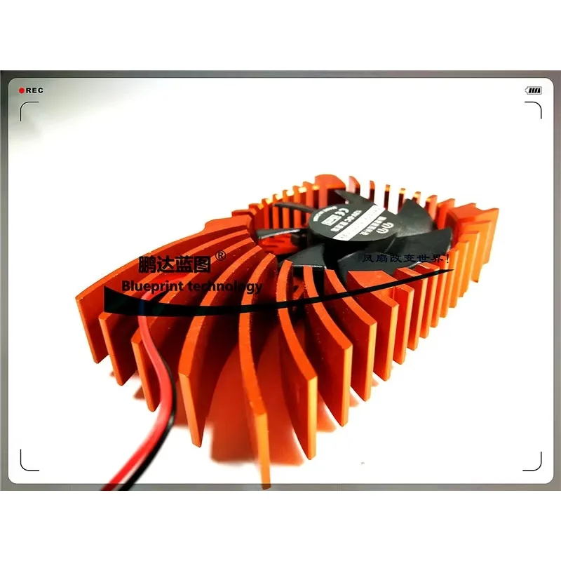 pa  90*54 * 18MM 9cm 43 Hole Spacing 12v0.11a Double Ball Bearing with Aluminum Sheet Graphics Card