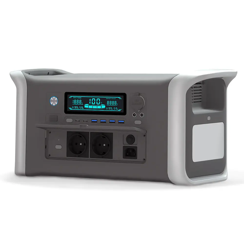 

Outdoor Power Supply Outdoor Portable Energy Storage Power Station Outdoor Camping 2048Wh 640000mAh