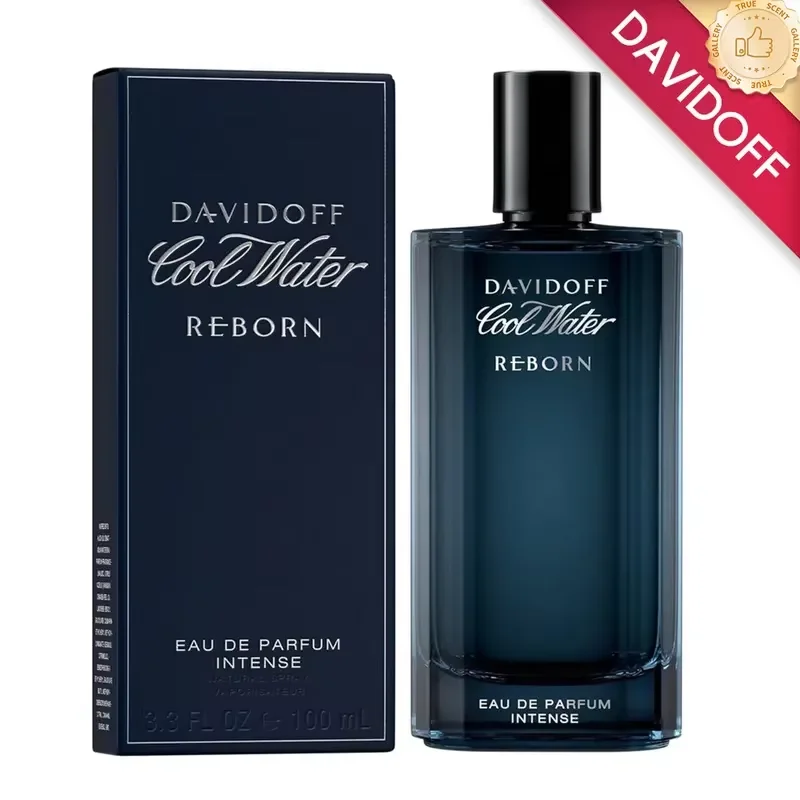 Davidoff Cool Water Eau de Toilette, Colonia Aromática para Hombre con Notas de Cilantro, Menta, Lavanda y Ámbar, Fragancia de Larga Duración