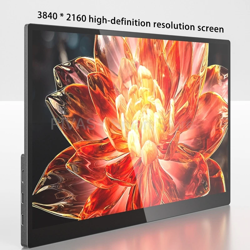 شاشة لمس 13.3 بوصة 4K محمولة PS5 شاشة توسيع الهاتف المحمول مفتاح شاشة كمبيوتر خارجي شاشة ثانوية 100% sRGB 400nit