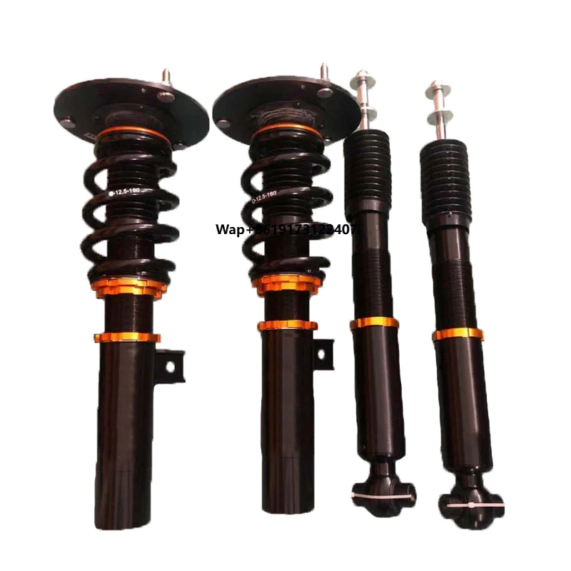 

Комплект амортизаторов Jplus New Sport Edition со стальными пружинами для BMW 3 серии, однотрубная конструкция, 32-ступенчатая регулировка демпфирования