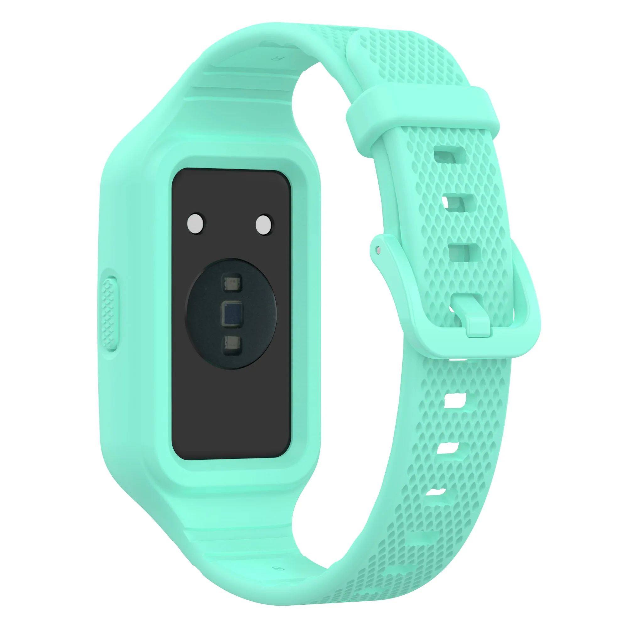 Strap For Huawei Band 9/8/7/6 Silicone Wrist Strap Watch Band Same Color Buckle Accessories Replacement Bracelet Correa