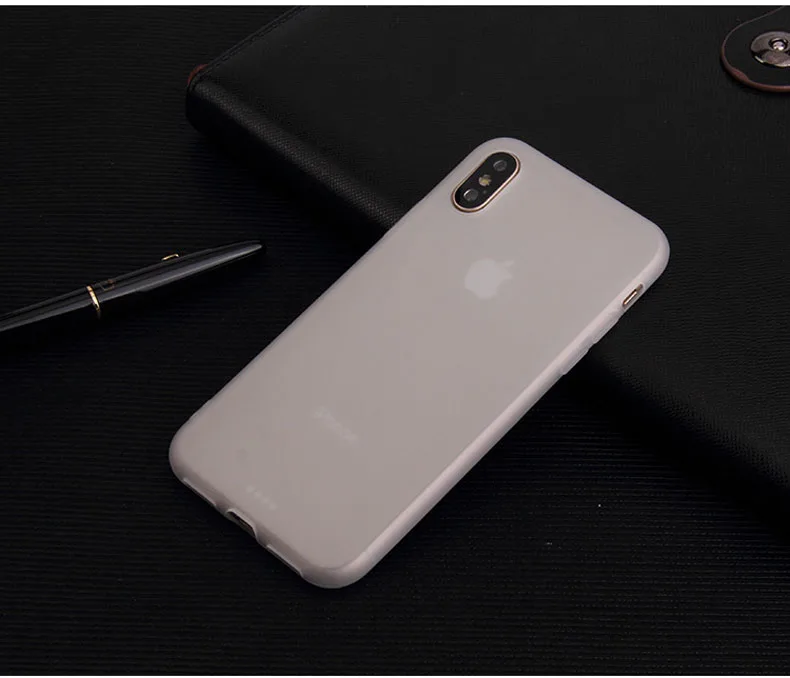 Candy Color Cover Case For iphone X XR XS XS Max Simple Solid Color Ultrathin Soft TPU case