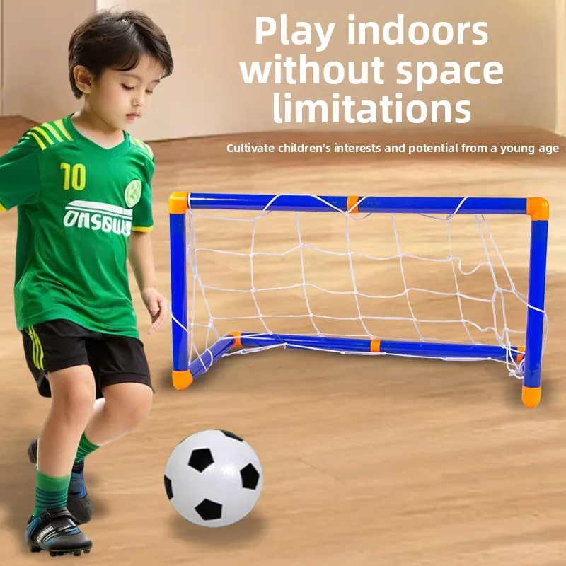 

Portable Outdoor Fooall Goal Net Kids Tee Five Person Soccer Game Home Indoor Outdoor Activi Playund Equipment