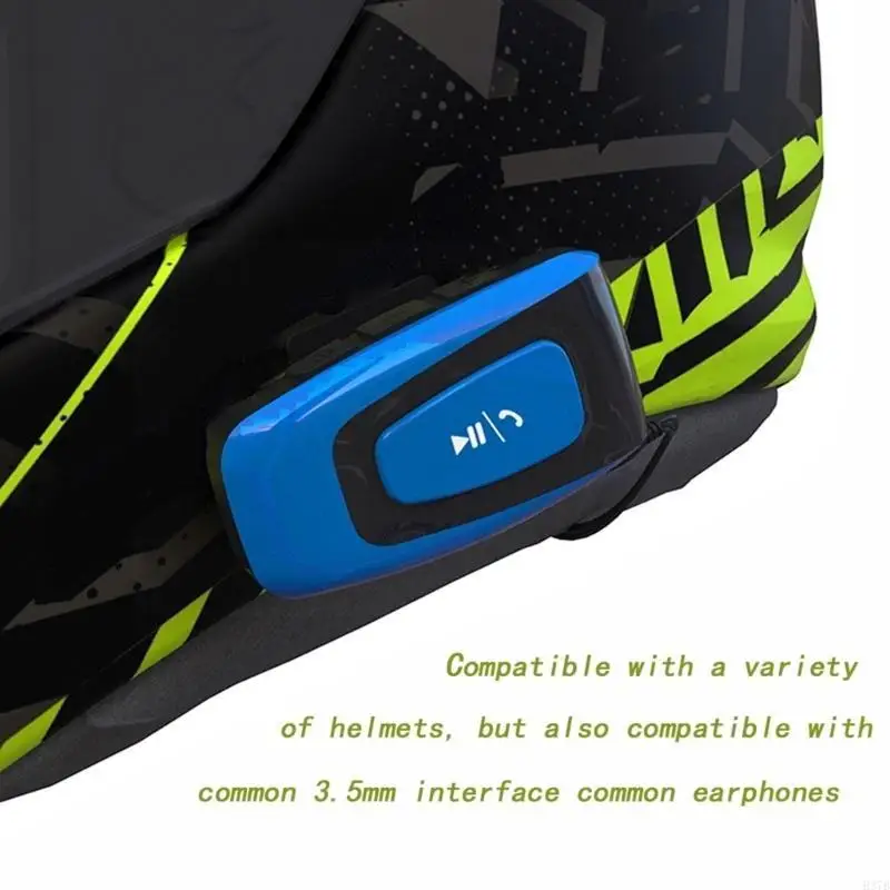 H37B Motorbike Wireless Headphone, 1000mAh puissant le casque violation du bruit pour excitation extérieure