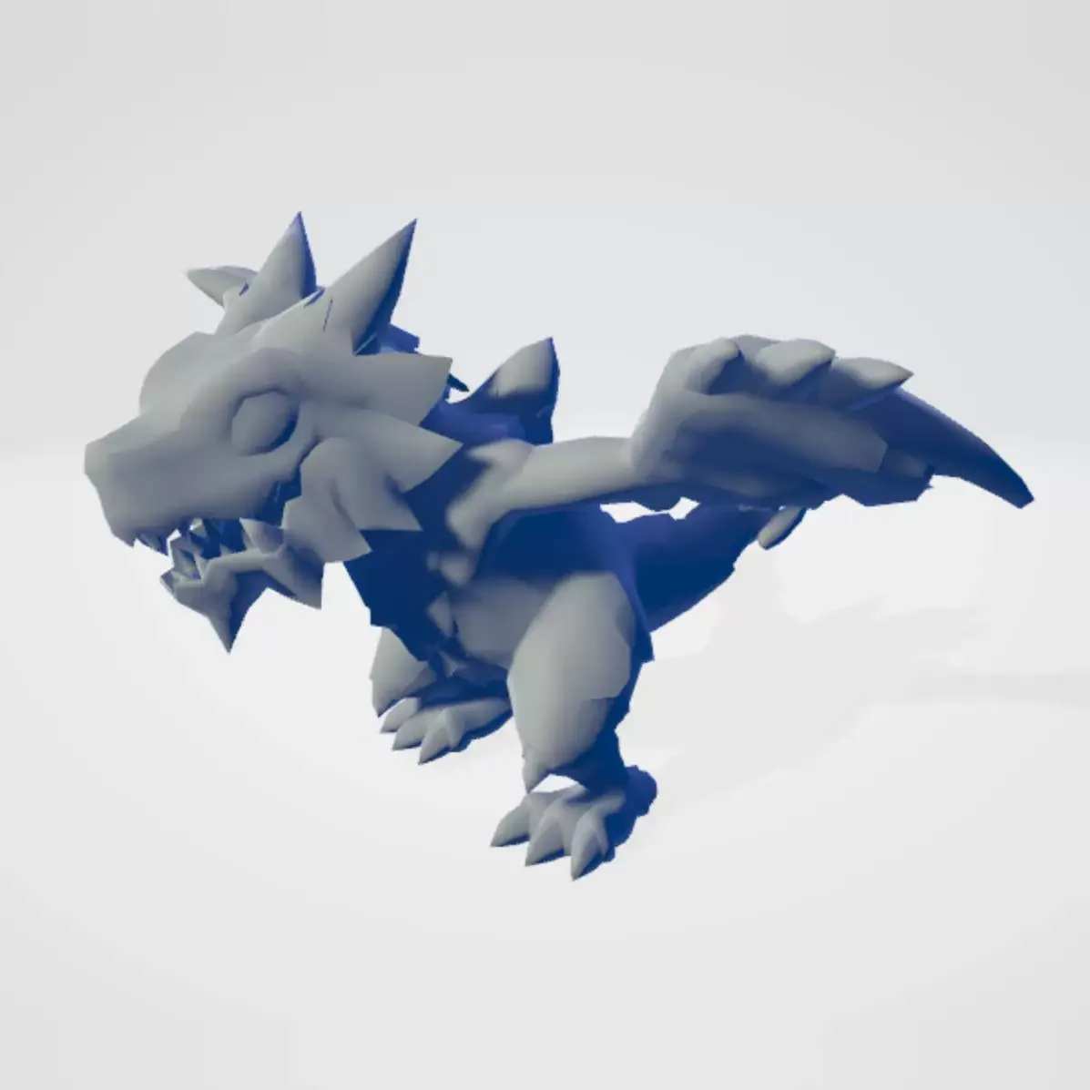 

Модель для кастомизации 15 см: Фигурка Ворвомона из Digimon Adventure, 3D-печать, индивидуальный заказ