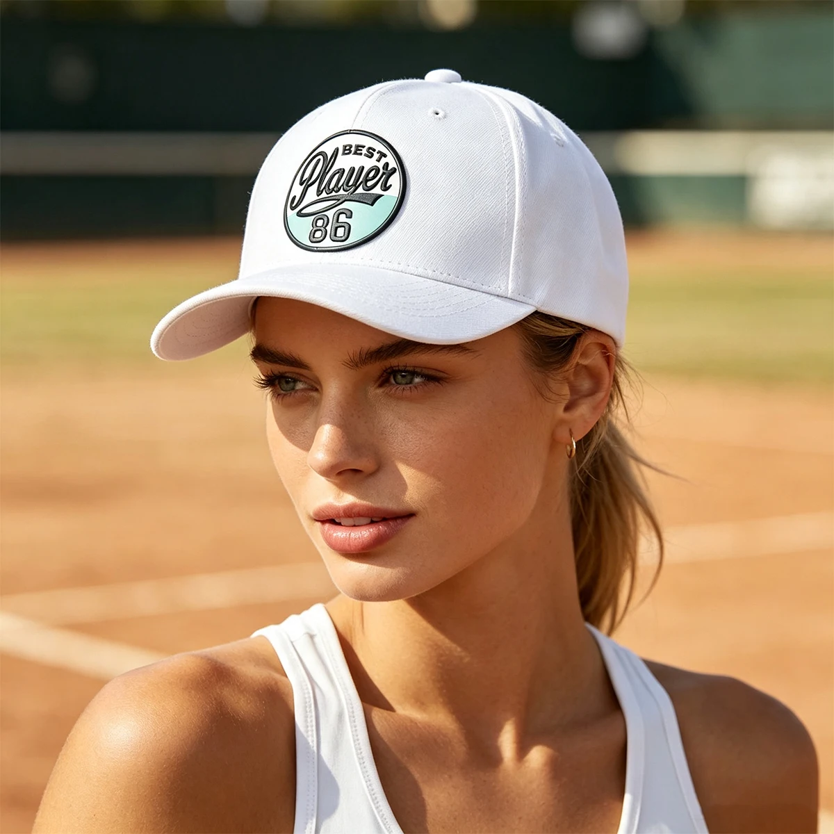 3D Stereoscopic Effect Custom Logo Baseball Caps Women Men White Cheaper School Sports Team Snapback Personalized Caps Wholesale