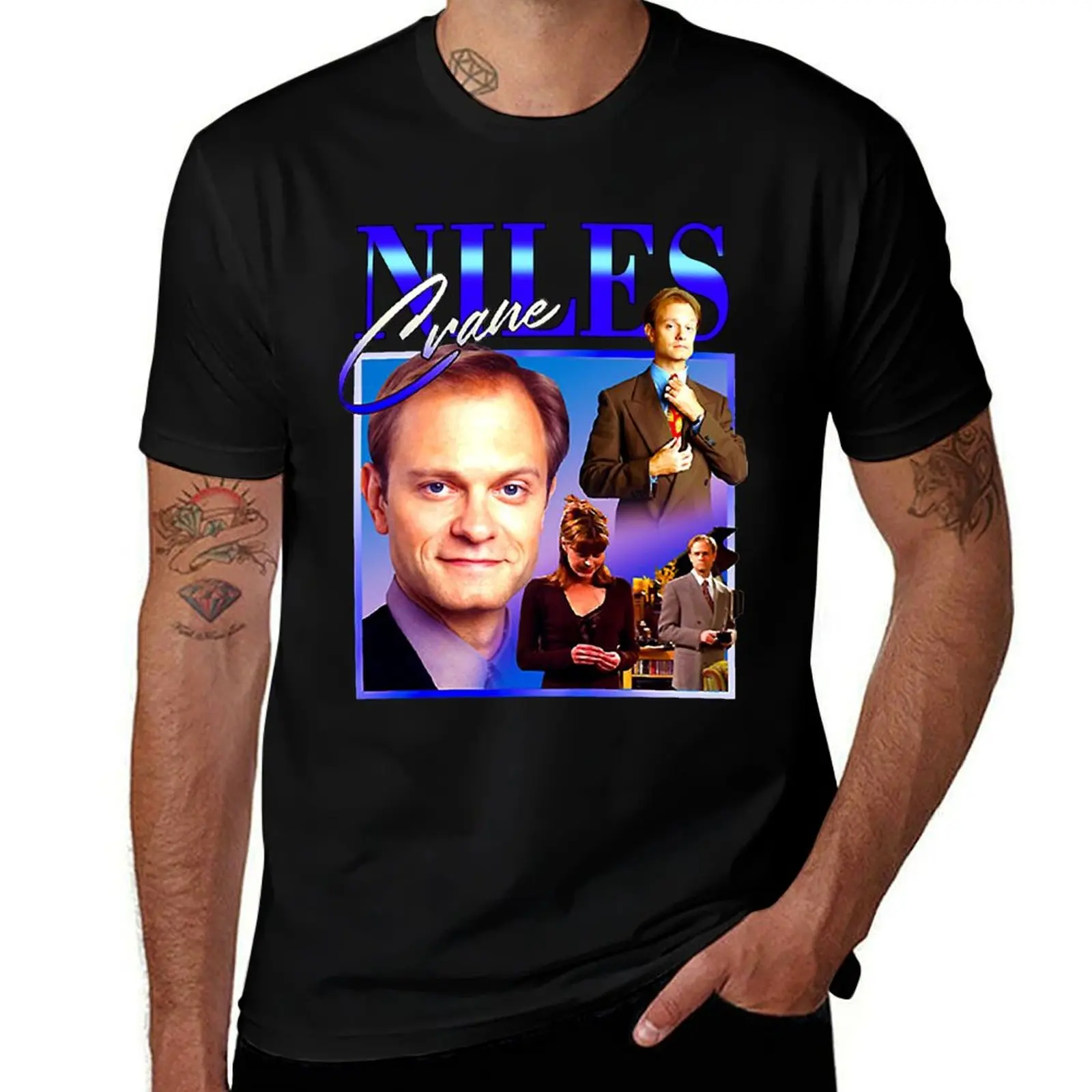 Wonderful Memory Niles Crane Homage Graphic For Fan T-Shirt man t shirt cotton high quality T-Shirt