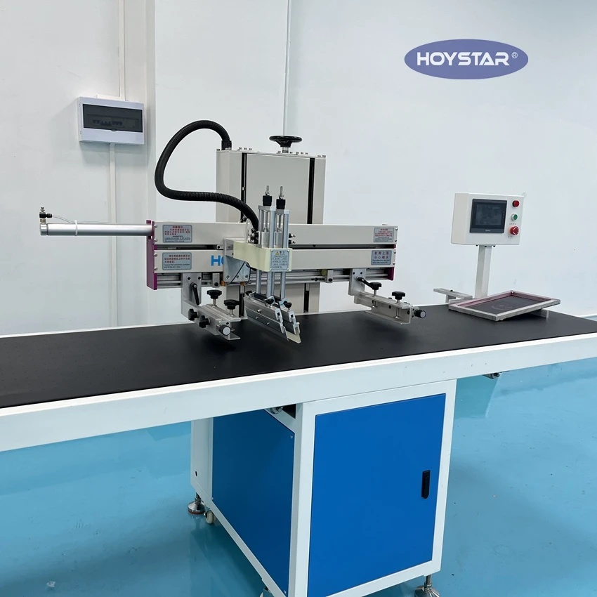 Machine d'impression d'écran de table de travail sous vide de convoyeur, sacs d'impression