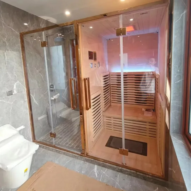 Customization Customized Self-Cleaning Safety Clear Shower Sauna House Glass for Bathroom Partition Factory Manufactured for Dec