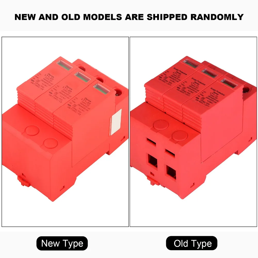 

3P защита постоянного тока 20KA 1000 В постоянного тока устройство разрядника напряжения молниезащита разрядник молниезащита