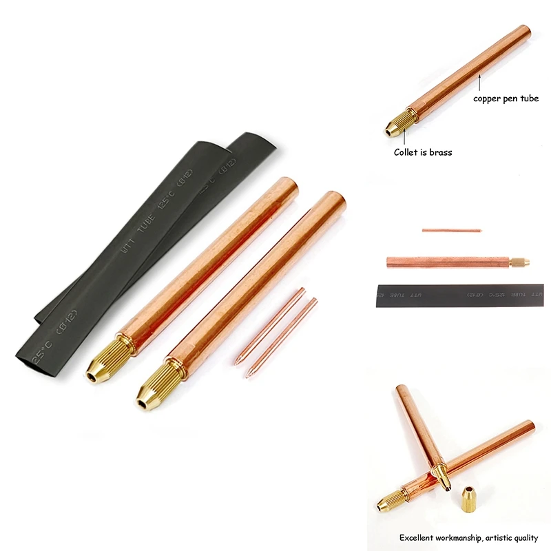 

Battery Spot Welding Pen Handheld Copper Belt 3Mm Core DIY Point Touch Pen Spot Welding Accessories