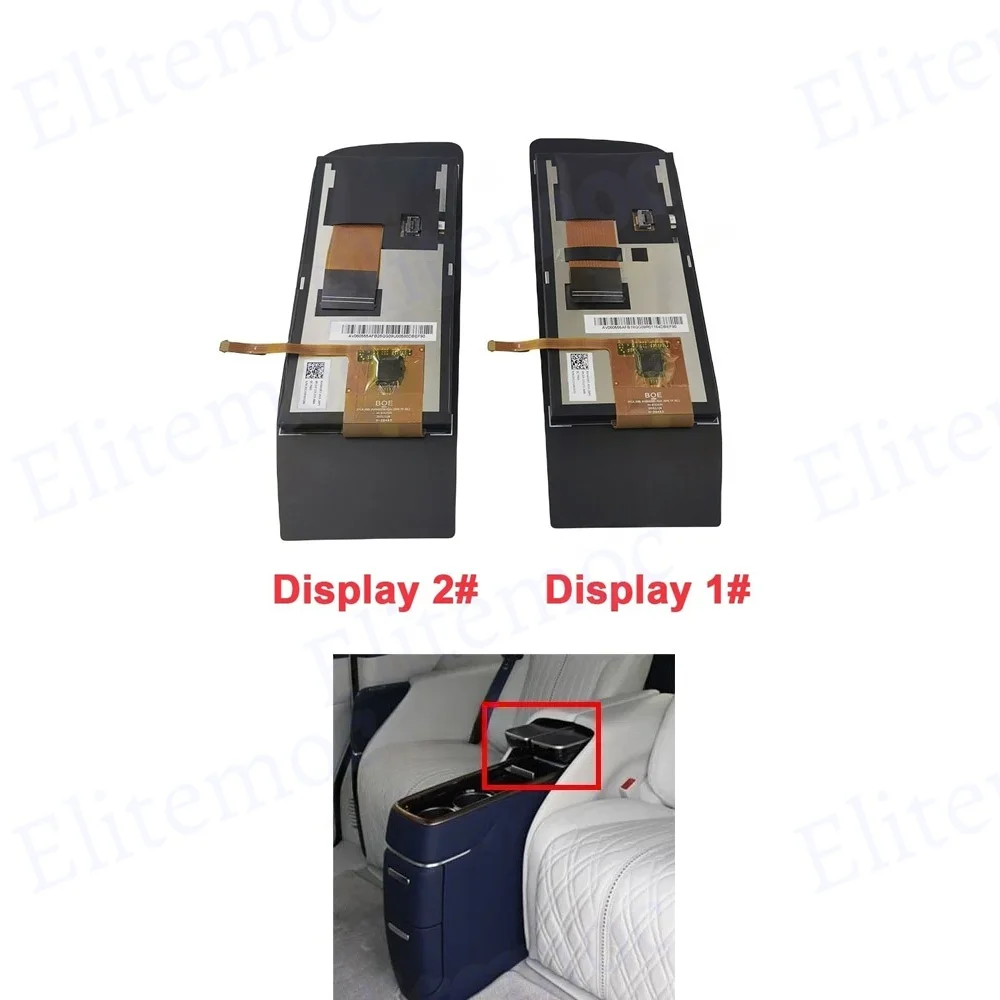 

Car LCD Display for Buick GL8 Avenir 2020 Left side seat controller Screen Replacement AV060ZET-A10-28P1 AV060ZET