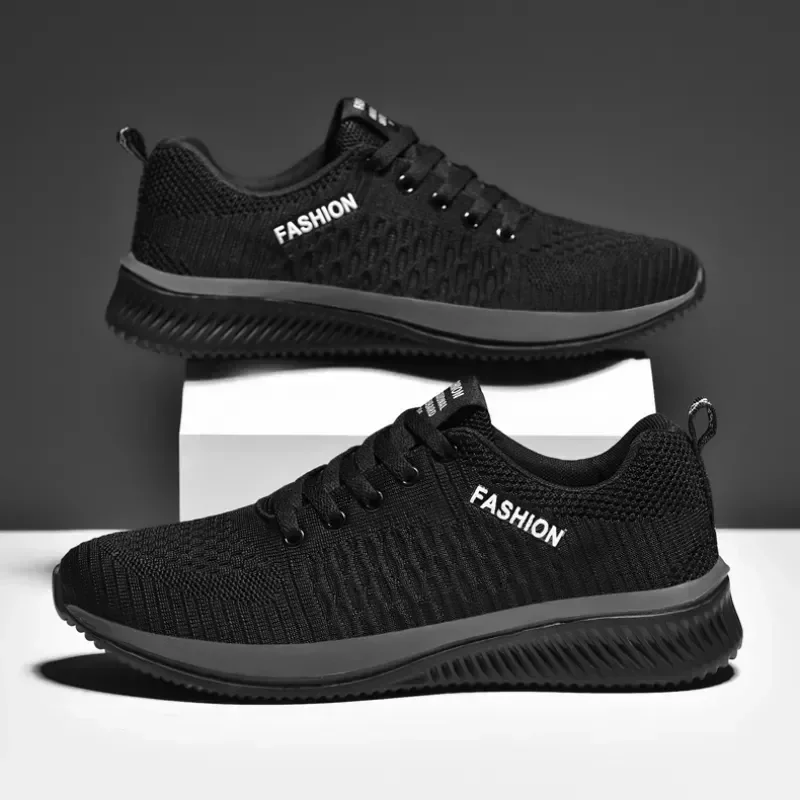 

Fashion Men Sneakers Mesh Casual Shoes Lac-up Men Shoes Lightweight Vulcanize Shoes Walking Sneakers Man Running Gym Shoe