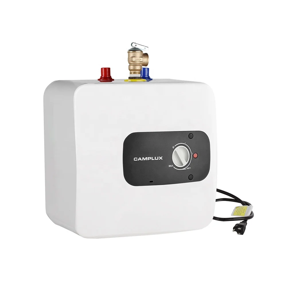 

CAMPLUX ME40B Hot Water Heater 4 Gallon, On-demand Water Heater Electric Water Heaters With Cord Plug 1.44kW At 120 Volts