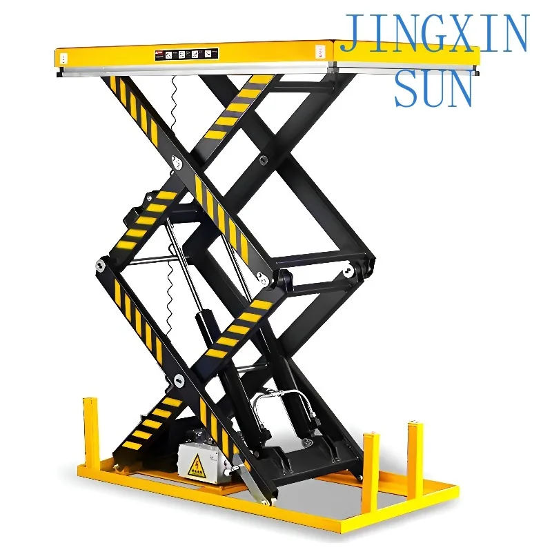 Platform lift New 3m chain sling Fixed scissor lift Mobile hydraulic electric scaffolding Home retail work platform