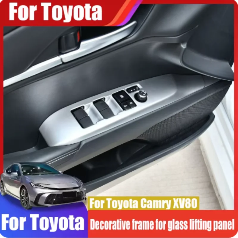 

LHD for Toyota Camry XV80 2024-2025 ABS material for window glass lifting panel decorative frame