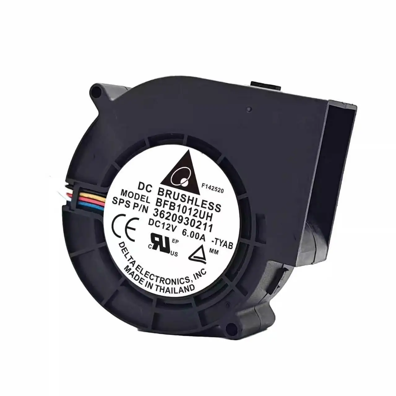 Original For Delta BFB1012UH 3620930211 DC 12V 6.00A 4-Wire PWM Centrifugal Blower Cooling Fan Server Miner Exhaust Cooler