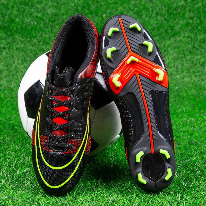 2022 Soccer Shoes FG/TF Men\'s Football Boot Futsal Outdoor Training Shoes Professional Child Football Crampon  Calzado De Futbol