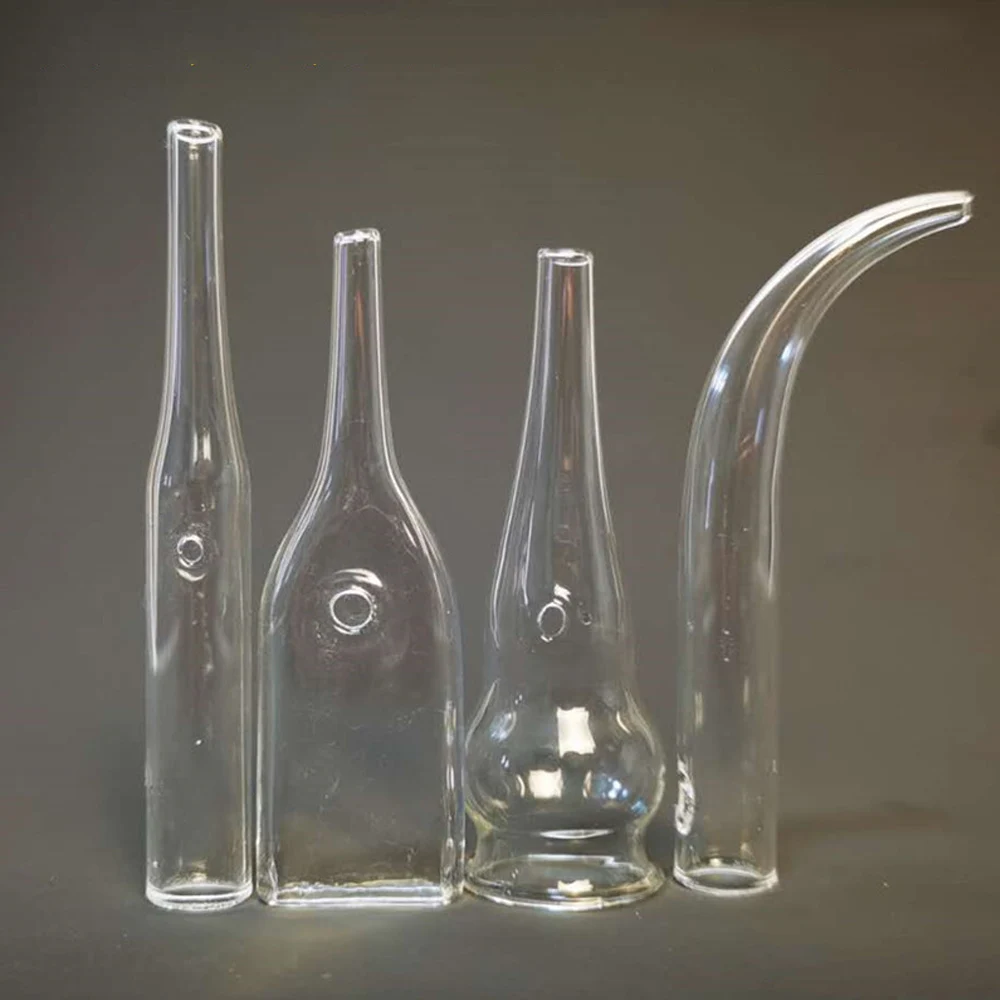 1-10 pezzi tubo per aspirapolvere per punti neri detergente per pori del viso tubo di vetro per rimozione punti neri