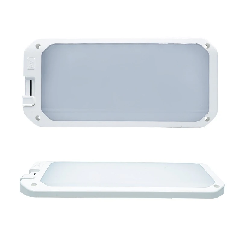 RV light three-color dimmable remote control indoor compartment ceiling light super bright soft light