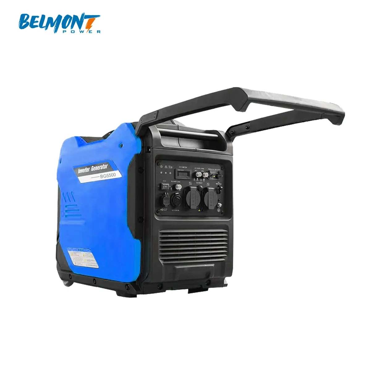 50-60Hz 5KW 5.5KW Portable Silent Inverter Gasoline Generator for Home Backup